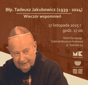 Błp. Tadeusz Jakubowicz (1939 – 2024). Wieczór wspomnień.