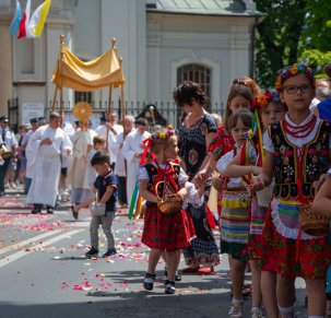 Krakowskie obchody święta Bożego Ciała
