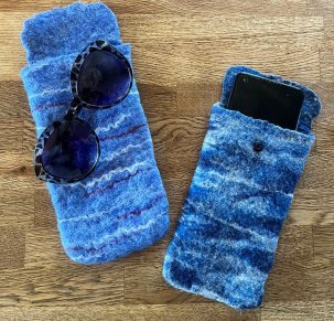 Darcie Pierza - Filcowy design: etui na telefon