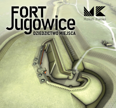 Rysunek przedstawiający fort z lotu ptaka.