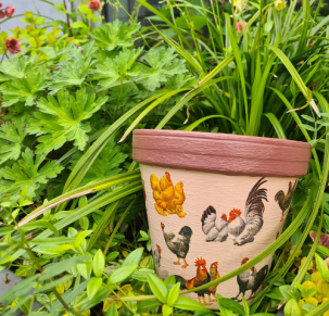 Decoupage dla zielonych