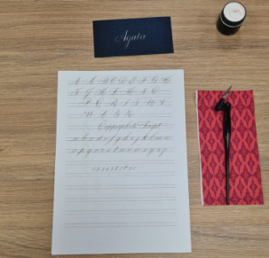 Kursywa angielska w Forcie. Warsztaty kaligrafii