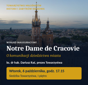 Notre Dame de Cracovie. Tak dawni podróżni nazywali kościół Mariacki.