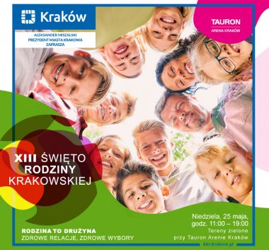 Kolorowe logo Muzeum Krakowa.