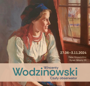 Niedzielne oprowadzanie kuratorskie po wystawie „Wincenty Wodzinowski. Czuły obserwator”.