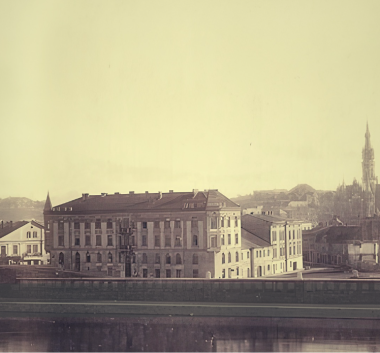 Fotografia. Panorama Podgórza.