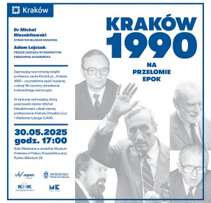 Promocja książki "Kraków 1990. Na przełomie epok"