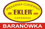 Kolorowe logo Piekarnia cukiernia EKLER