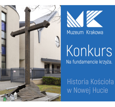 Fotografia krzyża nowohuckiego.